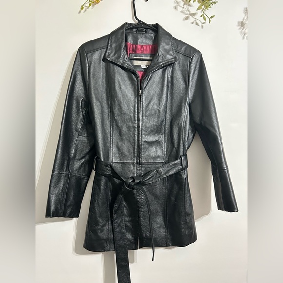 croft & barrow Jackets & Blazers - Croft & Barrow Classic Women's Black Leather Jacket